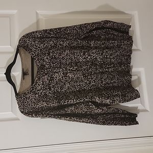 Lane Bryant Animal Print Cardigan Size 22/24 Plus Size